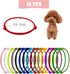 16pcs Puppy ID Collars, Soft Polyester Adjustable Whelping Collars Puppy Identification Collars Kitten Collars Newborn Puppies Supplies for Litter...