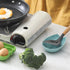 Spoon Rest for Kitchen Counter, Ceramic Cooking Spoon Holder for Stove Top, Porcelain Utensil Rest for Spatula, Ladle, Tong and Spoon, Modern Kitc...