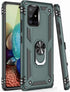 LUMARKE Galaxy A71 5G Case,Pass 16ft. Drop Tested Military Grade Cover with Magnetic Ring Kickstand Compatible with Car Mount Holder,Protective Ph...