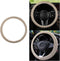 Stretch Elastic Steering Wheel Cover, All-Season Comfort, Warm in Winter & Cool in Summer, Universal 15 Inch Microfiber Breathable Ice Silk, Anti-...