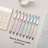 Gel Pens Medium Point 0.7mm Black Ink Gel Pen Retractable Cute Pens for Smooth Writing School Office Supplies, Pack of 18...