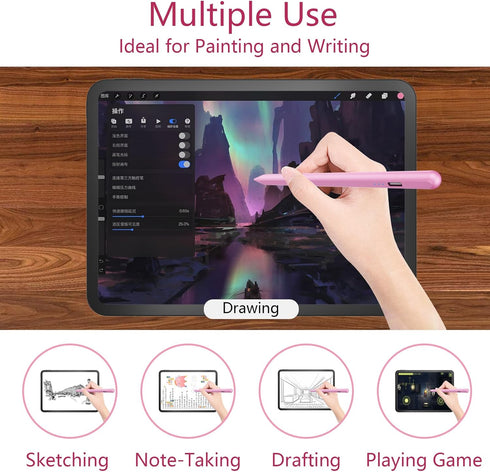 Stylus Pen for iPad 2018-2022 with Palm Rejection&Tilt, Apple Pencil for iPad 10th/9th/8th/7th/6th Generation, for iPad Pro 11/for iPad Pro12.9 3/...