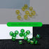 Xilitata 2400Pcs 4mm Faceted Beads for Jewelry Making Crystal beads Faceted Jewelry Beads for Friendship Bracelet Making Kit Craft Beads with Char...