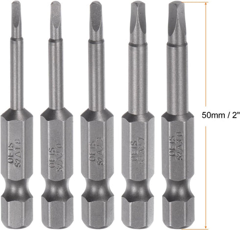 10pcs TA1.8-TA3.0 Triangle Screwdriver Bit 1/4" Hex Shank 2" Length Magnetic Tri-angle Screw Driver Power Tool...