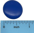 20MM Blue Leather bag with Metal Shank Round Buttons for Suits Gowns Blouses Shirts DIY Sewing 10Pc...