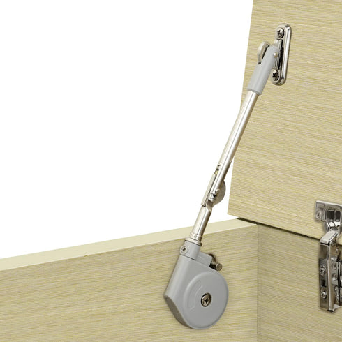 Lid Stay 105 Degree Open with Soft Close, Lid Support for Toy Box and Upward Top-Opening Flap Doors, Easy to Install...