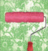7" DIY Decorative Patterned Paint Roller Decorative Rubber Roller Pattern Roller Wall Decoration with Plastic Handle for Wall Treatments, Furnitur...