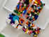 Small Plastic Storage Containers With Hinged Lids Craft Small Storage Box for Photo,Sticker,Pencil,Sewing,Beads,Small Items,School Supplies,3 Pack...