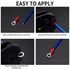 102 Pcs Disconnect Electrical O Ring Crimp Terminals Connectors Assortment Kit, Mixed Quick Wire Connectors, Insulated Electrical Wire O Ring Conn...