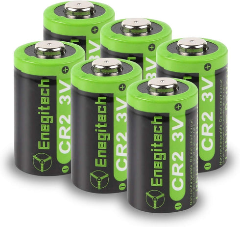 CR2 3V Lithium Battery 6 Pack with PTC Protection DL-CR2 for Boresighter Golf Rangefinder Funifilm Instax Mini55 Baby Monitor Flashlight (Non-Rech...