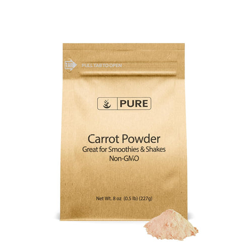 Pure Original Ingredients Carrot Powder (8 oz) Smoothies & Shakes, Sauces, No Fillers Or Additives...