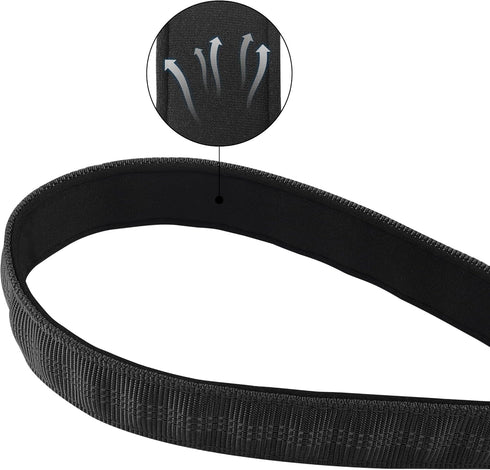 YAODHAOD Short Dog Leash,13 Inch Short Traffic Leashes for Dogs, Heavy Duty Short Training Leash with Comfortable Padded Handle and Highly Reflect...