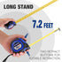 WORKPRO 25FT Auto-Lock Tape Measure, 1/8 Fractions Easy Read Measuring Tape, Double Stop Measurement Tape Accuracy 1/32 for Engineer,with Magnetic...