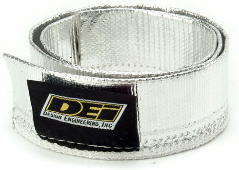 Design Engineering 010404 Heat Sheath 1-1/4" I.D. x 3ft Aluminized Sleeving for Ultimate Hi-Temp Protection...