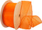 Reliant Ribbon 99908W-058-40K Sheer Lovely Value Wired Edge Ribbon, 2-1/2 Inch X 50 Yards, Orange...