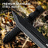 Dispatch Survival Hunting Knife with Sheath, 12" Fixed Blade Knife, Bowie Knives with Non-Slip Cylinder Design Handle, for Outdoor, Bushcraft, Cam...