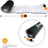 Premium 63'' Cable Management Sleeve, Best Cords Organizer for TV On Wall, Desk, Computer, Office, Home - DIY Adjustable Reversible Black and Whit...