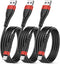 OIITH MFi Certified for iPhone Charger Cable 3 Pack 3 Ft, for Lightning Charging Cord, Fast 2.4A for iPhone USB Cord Compatible with iPhone12/11/X...