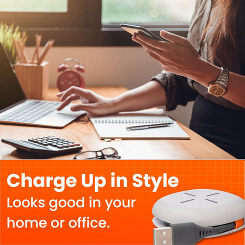 Ventev Wireless Chargewrap Mini, Qi Certified Charger for Most Wireless-Enabled Devices (WCWMINIVNV)......