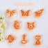 Puocaon Mystic Polymer Clay Cutters - 8 Pcs Boho Clay Earring Cutters, Mystic Cats Clay Jewelry Cutters, Dragonfly Clay Cutters for Jewelry Making...