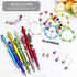 150PCS 10MM Rhinestone Beads for Jewelry Making, Mixed 15 Colors Round Polymer Clay Crystal Beads for Crafts Bracelet Necklace Earring Beaded Pen,...