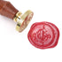 Mceal Wax Seal Stamp, Brass Seal with Wooden Handle, Victorian Letter C...