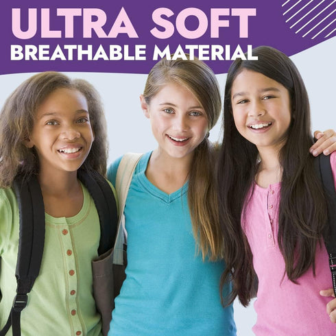 Popular Girls Strapless Bandeau Bra - Seamless Girls Training Bras for Teens. Sports Tube Top Bra 8-14 Age. 3 Pack...