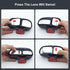 Blind Spot Mirror, Car Rear View Mirrors, Universal Car Auxiliary Mirror, HD True Glass, Adjustable Wide Angle Auxiliary Double-Side Mirror, Left,...