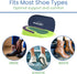 Gel Heel Cups for Pain Relief (Pair) - Shock Absorbing Pads for Plantar Fasciitis, Achilles Tendonitis, Bone Spurs, Flat Feet - Heavy Duty Cushion...