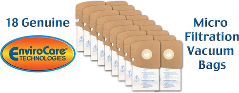 Envirocare Replacement Micro Filtration Vacuum Cleaner Dust Bags made to fit Eureka Style MM. Replaces Part# 60295C (Mighty Mite Vacuums) 18 pack...