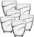 Duralex Set of 6 Wave Tumblers, Clear, 9.5-Oz....