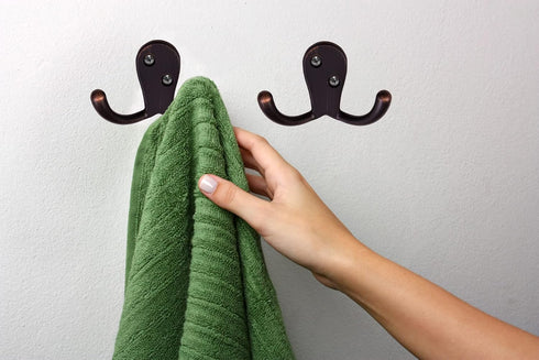 Design House Coat, Double Hook Horizontal, Oil Rubbed Bronze 10 Count...