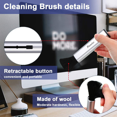 6 Pieces Portable Laptop Cleaning Brush Electronic Cleaning Brush Swipe Computer Brush for Laptops Keyboard Mobile Phones Cameras Digital Products...