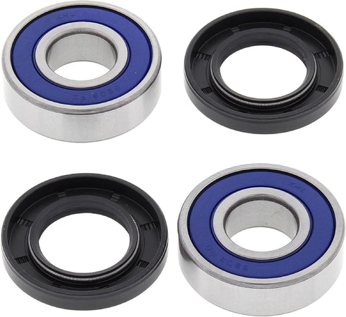 All Balls Racing 25-1210 Wheel Bearing Kit Front Compatible with/Replacement for Aprilia Pegaso 650 1997-2004, Beta EVO 2T 125 2014-2016, RR-S 4T ...