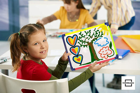 Small White Board Dry Erase Board for Kids Portable 9"x12" Lapboard Travel Drawing Magnetic Mini Whiteboard for Students Teachers School Supplies ...