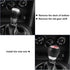X AUTOHAUX Car Manual Gear Stick Shift Knob 6 Gear for Subaru Forester 2010-2018 Impreza WRX STI 2009-2018 Outback 2010-2019 Car Shift Head...