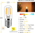 E17 Led Bulb Microwave Oven Light Bulbs for Appliance,Refrigerator,Range Hood E17/C9 Intermediate Base 2W Equivalent 15W 20W Incandescent,2W 180lm...