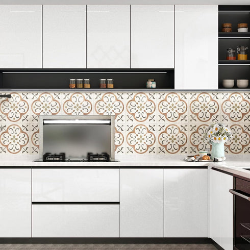 White Countertop Contact Paper Peel and Stick Wallpaper Self Adhesive Shiny Glitter White Removable Wallpaper 15.7"X78.8" White Contact Paper for ...