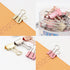 Multicolor Binder Clips, Small Binder Clips, 60Pack, 0.75 in, Small Clips, Paper Binder Clips, Binder Clips Small Size,Small Paper Clips, Office C...