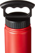 Fifty/Fifty Sport Water Bottle, 3 Finger Wide Mouth Cap, 18 oz/530mL, Cherry Red...