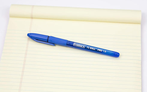 Promarx BP66-BF1P06-48 TC Ball Pro Grip Stick Pen, 1.0 mm, Blue Ink, 6-Count...