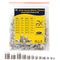 Cone Point Set Screws 48 Pcs (M3,M4,M5,M6) Hex Head - Metric 304 Stainless Steel Grub Screws Assorted Sizes Ideal for Home Repairs, Bathroom Fixtu...