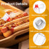 RAYNAG 8 Pack Honey Bottles Reusable Plastic Squeeze Bottle with Flip Lids Condiment Dispenser For Ketchup Salad Sauce Honey Tomato Mustard Dressi...