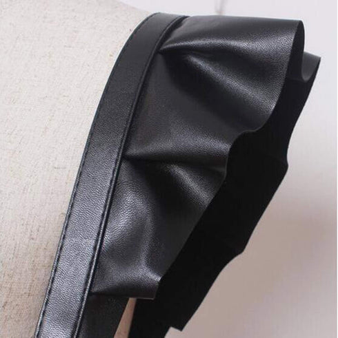Women's Leather Body Harness Cage Belt Adjustable Buckle Straps Punk Waist Belts Chain Harajuku Suspenders(Black)...