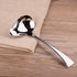 IMEEA Small Sauce Ladle with Pouring Spout 18/10 Stainless Steel Sauce Drizzle Spoon, 7inch...