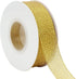1 Inch Glitter Gold Ribbon, Ribbon for Gift Wrapping, Holiday Party, Wedding Decorations, 25 Yards Fabric Ribbon for Balloons, Sewing, and Floral ...