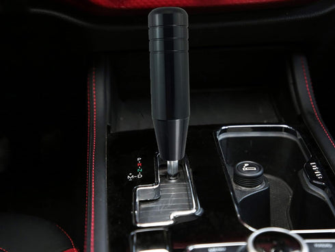 Abfer 5" Heavy Weighted Shift Knob, Aluminum Alloy Car Gear Lever Stick Shifter Handle Fit Most Automatic Manual Vehicle (Black)...