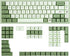 GTSP 124-Key Matcha Keycaps for 65 75 100 Percent 60% Keyboard XDA Keycap Set Dye-Sub for Cherry Mx Gateron Kailh Switch (Matcha English)...