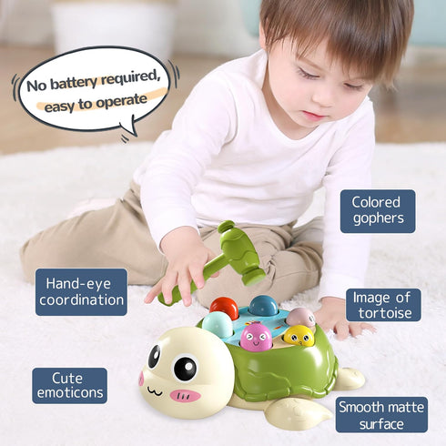 Hammering and Pounding Toy,Toys for 3 4 5 6 Year Old Boys,Baby Interactive Toys Toddler Activities Games,Learning,Active,Early Educational Toy,Gif...