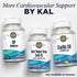 KAL Magnesium Taurate 400mg Plus CoEnzyme Vitamin B6, Chelated Magnesium Supplement, Healthy Muscle Function, Nerve and Heart Health Support, Glut...